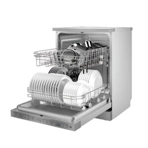 Midea WQP12-5203 12 Place full board free standing Dishwasher & HYGIENIC RINSING
