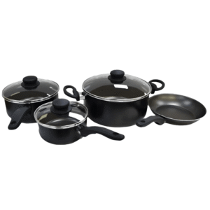 Decakila 4 Pieces Non-Stick Cookware Set - KMEP004B
