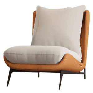 Brown Comfy Leather Luxury Sofa
