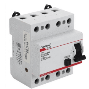 Indoasian Caretron 63A Four Pole RCCB - F/P RCCB 63A, 30mA