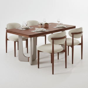 Parlermo 6-Seater Dining Room Set