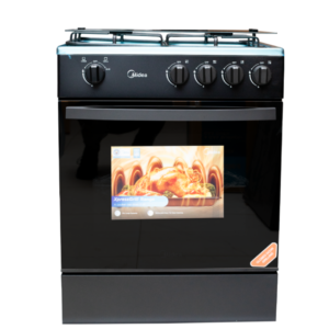 Midea 4 Burner Gas Cooker - 24TMG4G081-B