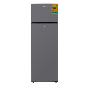 Nasco NASF2-320FL-B 280L Top-Mount Refrigerator – Grey