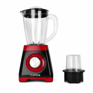 Flamino Red 1.4L 2 in 1 Electric Blender - FB-1000RB