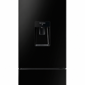 Pearl PF-370-13M Black Mirror Refrigerator with Water Dispenser – 262L